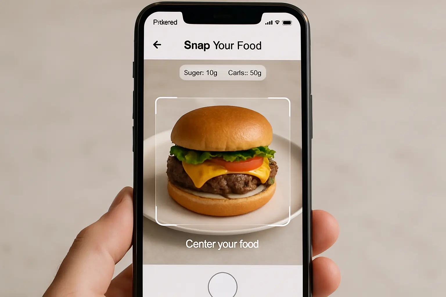 نموذج تطبيق Platepal